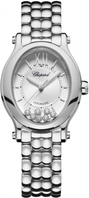 Buy this new Chopard Happy Sport Oval Automatic 278602-3002 ladies watch for the discount price of £8,211.00. UK Retailer.