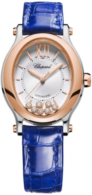 Buy this new Chopard Happy Sport Oval Automatic 278602-6001 ladies watch for the discount price of £8,372.00. UK Retailer.