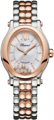 Buy this new Chopard Happy Sport Oval Automatic 278602-6002 ladies watch for the discount price of £13,260.00. UK Retailer.