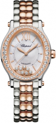 Buy this new Chopard Happy Sport Oval Automatic 278602-6004 ladies watch for the discount price of £18,870.00. UK Retailer.