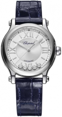 Buy this new Chopard Happy Sport Automatic 33mm 278608-3001 ladies watch for the discount price of £6,315.00. UK Retailer.