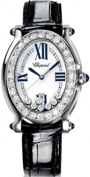 Buy this new Chopard Happy Sport Oval 7 Floating Diamonds 278952-2004 ladies watch for the discount price of &pound;13,600.00. UK Retailer.