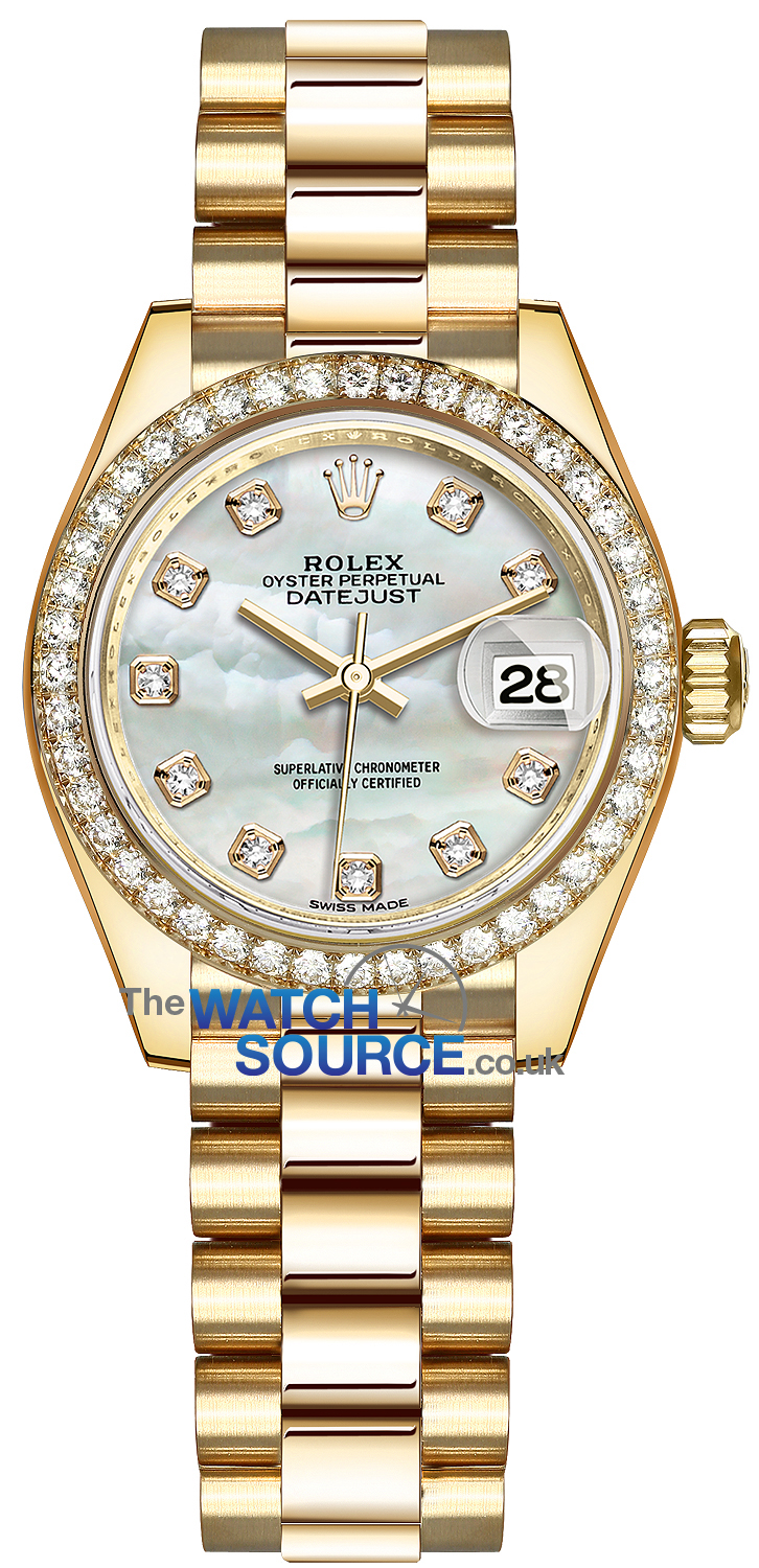 rolex lady gold