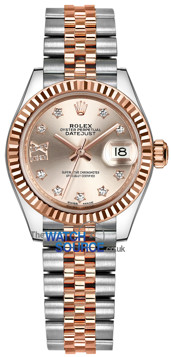 datejust rose gold price