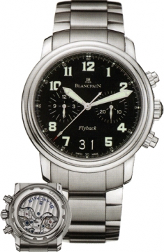 Buy this new Blancpain Leman Flyback Chronograph & Big Date 2885f-1130-71 mens watch for the discount price of &pound;8,770.00. UK Retailer.