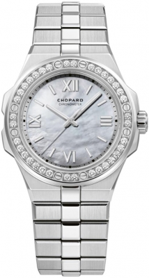 Buy this new Chopard Alpine Eagle 36mm 298601-3002 ladies watch for the discount price of £12,665.00. UK Retailer.