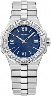 Buy this new Chopard Alpine Eagle 36mm 298601-3004 ladies watch for the discount price of £11,760.00. UK Retailer.