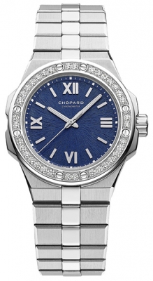 Buy this new Chopard Alpine Eagle 33mm 298617-3002 ladies watch for the discount price of £10,880.00. UK Retailer.