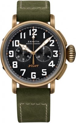 Buy this new Zenith Pilot Type 20 Chronograph 29.2430.4069/21.c800 mens watch for the discount price of £5,950.00. UK Retailer.