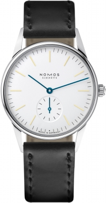 Buy this new Nomos Glashutte Orion 35mm 301 midsize watch for the discount price of £1,620.00. UK Retailer.