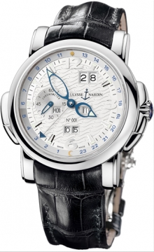 Buy this new Ulysse Nardin GMT +/- Perpetual 42mm 320-60/60 mens watch for the discount price of £37,515.00. UK Retailer.