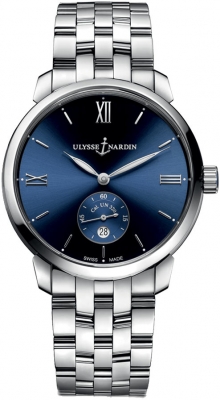 Buy this new Ulysse Nardin Classico 40mm 3203-136-7/33 mens watch for the discount price of £6,757.50. UK Retailer.