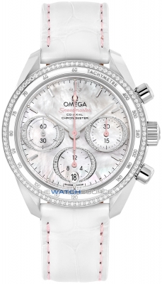 Buy this new Omega Speedmaster Co-Axial Chronograph 38mm 324.38.38.50.55.001 ladies watch for the discount price of £8,272.00. UK Retailer.