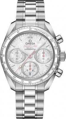 Buy this new Omega Speedmaster Co-Axial Chronograph 38mm 324.30.38.50.55.001 ladies watch for the discount price of £5,544.00. UK Retailer.