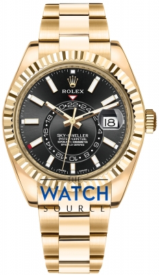 Rolex Sky Dweller 42mm 326938 Black Index watch