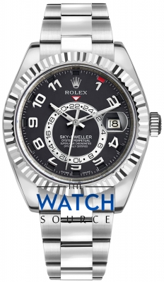 Buy this new Rolex Sky Dweller 42mm 326939 Black Arabic mens watch for the discount price of &pound;35,850.00. UK Retailer.