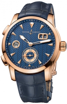 Buy this new Ulysse Nardin Dual Time Manufacture 42mm 3346-126LE/93 mens watch for the discount price of £18,020.00. UK Retailer.