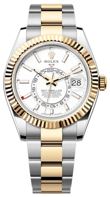 Rolex Sky Dweller 42mm 336933 White Oyster watch