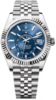 Rolex Sky Dweller 42mm 336934 Blue Jubilee watch