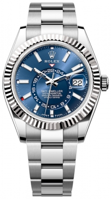 Rolex Sky Dweller 42mm 336934 Blue Oyster watch
