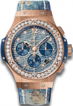 Buy this new Hublot Big Bang Jeans 41mm 341.pl.2780.nr.1204.jeans midsize watch for the discount price of £25,260.00. UK Retailer.