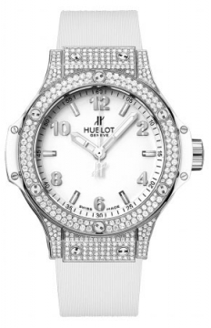 Buy this new Hublot Big Bang Quartz 38mm 361.se.2010.rw.1704 ladies watch for the discount price of £12,920.00. UK Retailer.