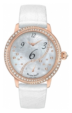 Buy this new Blancpain Ladies Off Centered Hour Retrograde Seconds 3650a-3754-58b ladies watch for the discount price of £28,952.00. UK Retailer.