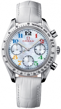 Buy this new Omega Speedmaster 3836.70.36 Olympic Edition Timeless Collection ladies watch for the discount price of £1,615.00. UK Retailer.