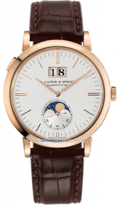 Buy this new A. Lange & Sohne Saxonia Moon Phase 40mm 384.032 mens watch for the discount price of £26,550.00. UK Retailer.