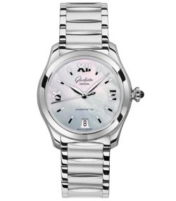 Buy this new Glashutte Original Lady Serenade 39-22-08-02-34 ladies watch for the discount price of £5,355.00. UK Retailer.