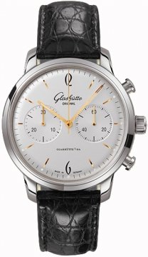 Buy this new Glashutte Original Senator Sixties Chronograph 1-39-34-03-22-04 mens watch for the discount price of £6,375.00. UK Retailer.