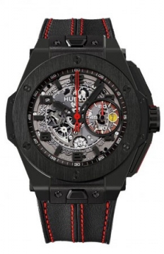 Buy this new Hublot Big Bang UNICO Ferrari 45mm 401.cx.0123.vr ALL BLACK mens watch for the discount price of £18,080.00. UK Retailer.