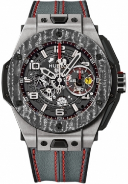 Buy this new Hublot Big Bang UNICO Ferrari 45mm 401.nj.0123.vr mens watch for the discount price of £18,445.00. UK Retailer.