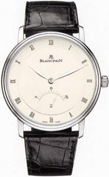 Buy this new Blancpain Villeret Ultra Slim Retrograde Seconds 40mm 4063-1542-55b mens watch for the discount price of &pound;11,480.00. UK Retailer.