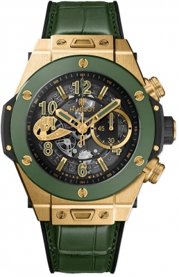 Buy this new Hublot Big Bang UNICO 45mm 411.VG.1189.LR.WBC19 mens watch for the discount price of £30,495.00. UK Retailer.