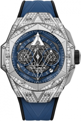 Buy this new Hublot Big Bang UNICO Sang Bleu II 45mm 418.NX.5107.RX.1604.MXM20 mens watch for the discount price of £37,810.00. UK Retailer.