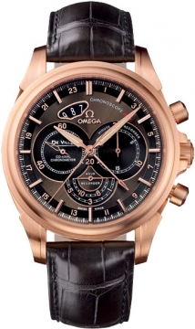 Buy this new Omega DeVille Co-Axial Chronoscope GMT 422.53.44.52.13.001 mens watch for the discount price of £13,150.00. UK Retailer.