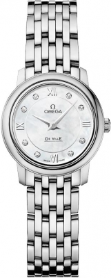 Buy this new Omega De Ville Prestige 24.4mm 424.10.24.60.55.001 ladies watch for the discount price of £2,250.00. UK Retailer.