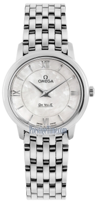 Buy this new Omega De Ville Prestige 27.4mm 424.10.27.60.05.001 ladies watch for the discount price of £2,088.00. UK Retailer.