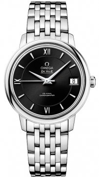 Buy this new Omega De Ville Prestige Co-Axial 32.7 424.10.33.20.01.001 ladies watch for the discount price of £2,807.00. UK Retailer.