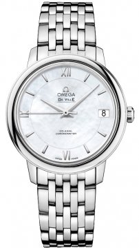 Buy this new Omega De Ville Prestige Co-Axial 32.7 424.10.33.20.05.001 ladies watch for the discount price of £3,432.00. UK Retailer.