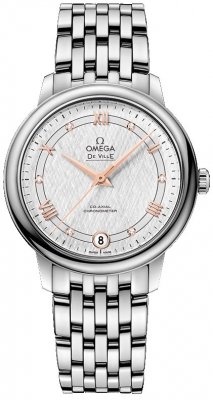 Buy this new Omega De Ville Prestige Co-Axial 32.7 424.10.33.20.52.001 ladies watch for the discount price of £3,432.00. UK Retailer.