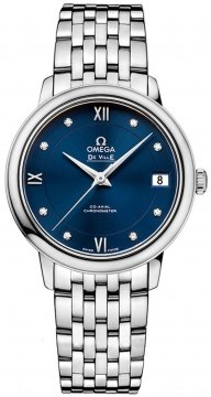 Buy this new Omega De Ville Prestige Co-Axial 32.7 424.10.33.20.53.001 ladies watch for the discount price of £2,925.00. UK Retailer.