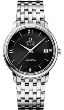 Buy this new Omega De Ville Prestige Co-Axial 36.8 424.10.37.20.01.001 midsize watch for the discount price of £2,673.00. UK Retailer.