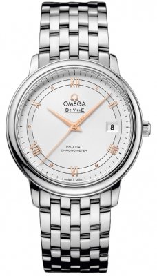 Buy this new Omega De Ville Prestige Co-Axial 36.8 424.10.37.20.02.002 ladies watch for the discount price of £2,673.00. UK Retailer.