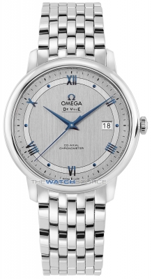 Buy this new Omega De Ville Prestige Co-Axial 39.5 424.10.40.20.02.001 mens watch for the discount price of £3,400.00. UK Retailer.