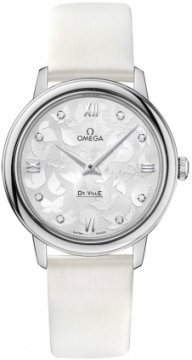 Buy this new Omega De Ville Prestige 32.7mm 424.12.33.60.52.001 ladies watch for the discount price of £2,376.00. UK Retailer.