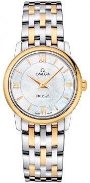 Buy this new Omega De Ville Prestige 27.4mm 424.20.27.60.05.001 ladies watch for the discount price of £4,092.00. UK Retailer.