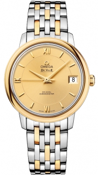 Buy this new Omega De Ville Prestige Co-Axial 32.7 424.20.33.20.08.001 ladies watch for the discount price of £5,112.00. UK Retailer.