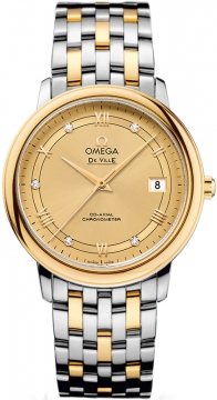 Buy this new Omega De Ville Prestige Co-Axial 32.7 424.20.33.20.58.002 ladies watch for the discount price of £6,480.00. UK Retailer.